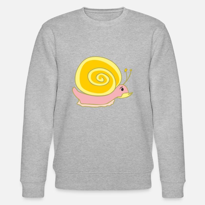 Escargots - Sweat bio CHANGER Stanley/Stella Unisexe - gris chiné