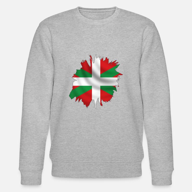 basque design - Sweat bio CHANGER Stanley/Stella Unisexe - gris chiné