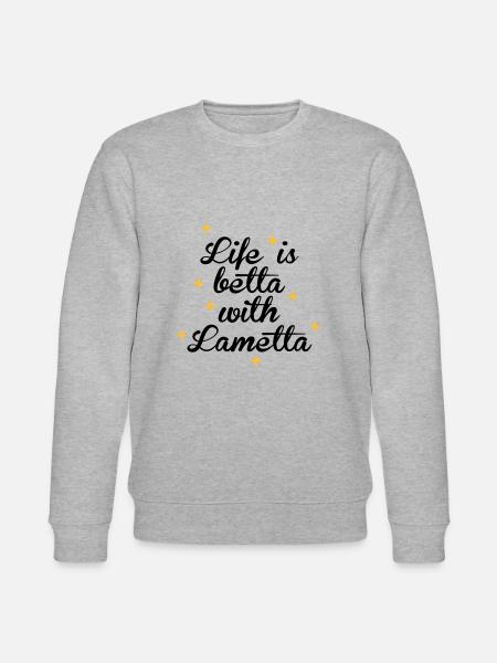 Lametta - Stanley/Stella Unisex Bio-Sweatshirt CHANGER  - Grau meliert