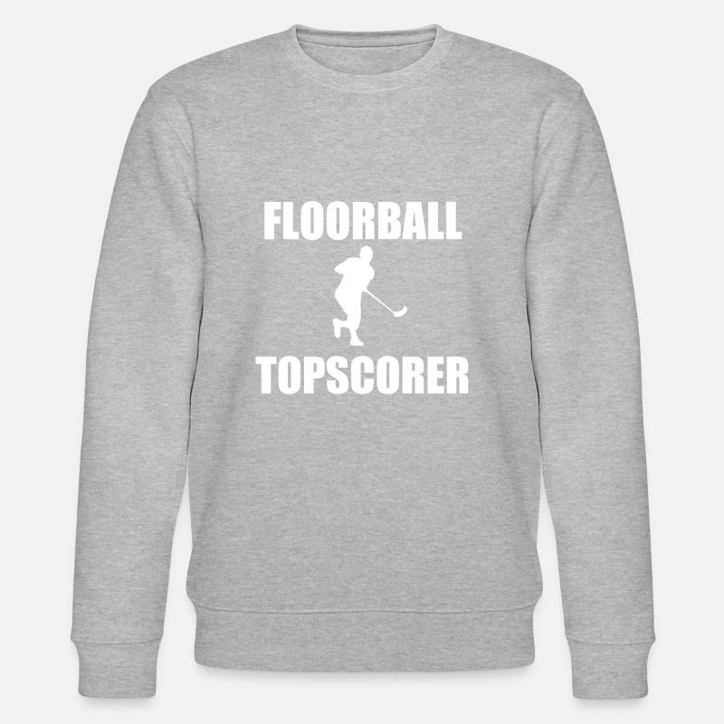 Floorball - Stanley/Stella Unisex Bio-Sweatshirt CHANGER  - Grau meliert