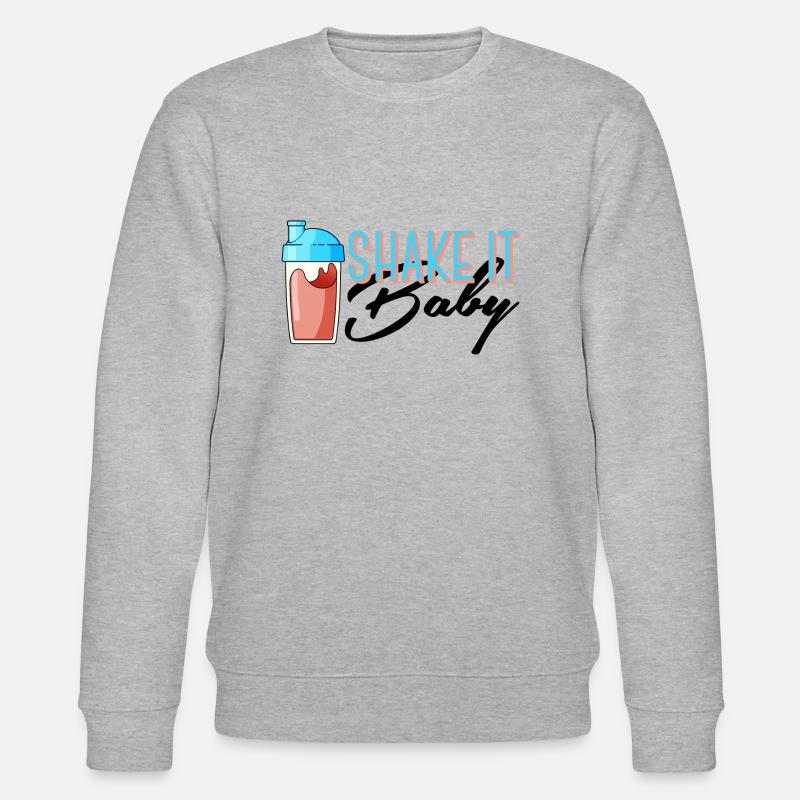 Shake it Baby - Stanley/Stella Unisex Bio-Sweatshirt CHANGER  - Grau meliert