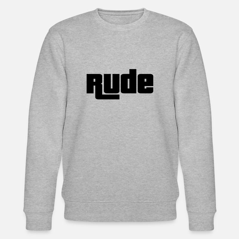 Rude - Stanley/Stella Unisex Bio-Sweatshirt CHANGER  - Grau meliert
