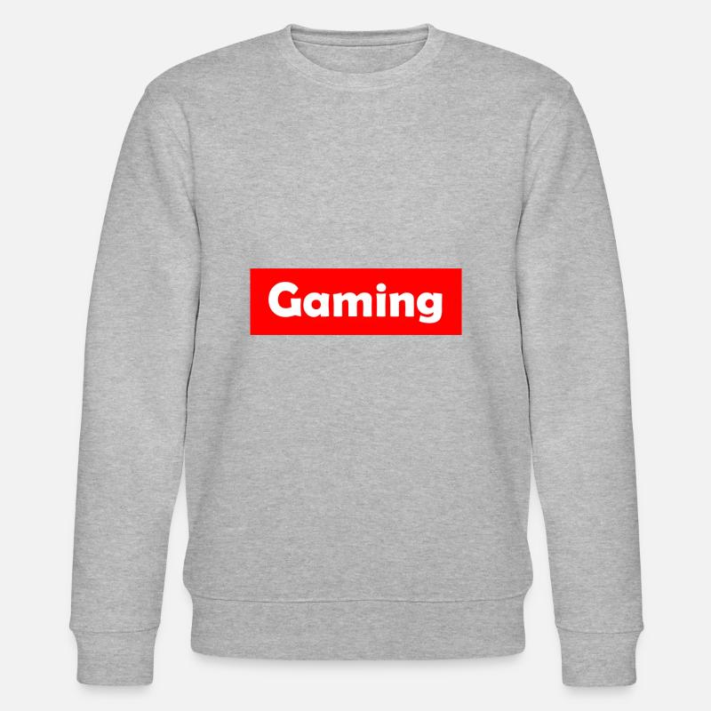 Gaming - Stanley/Stella Unisex Bio-Sweatshirt CHANGER  - Grau meliert