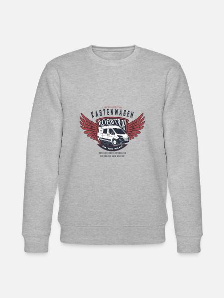 Kastenwagen Adventure - Stanley/Stella Unisex Bio-Sweatshirt CHANGER - Grau meliert