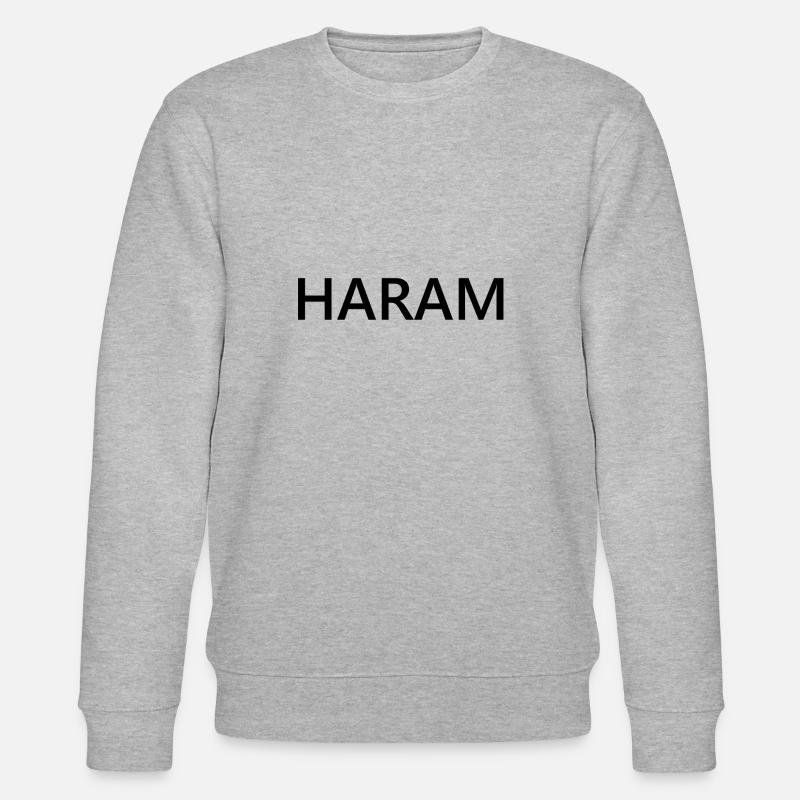 HARAM - Stanley/Stella Unisex Bio-Sweatshirt CHANGER  - Grau meliert