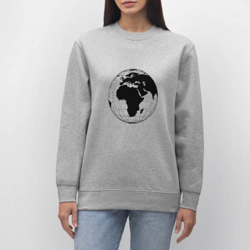 Globe terrestre - globe terrestre globe terrestre globe terrestre globe terrestre Sweat bio CHANGER Stanley/Stella Unisexe