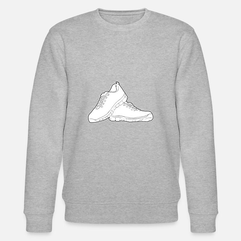 Running shoes Black Solid - Sweat bio CHANGER Stanley/Stella Unisexe - gris chiné