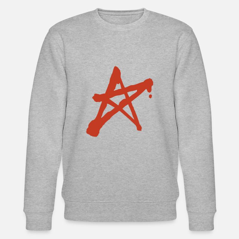 anarchy - Stanley/Stella CHANGER Unisex Organic Sweatshirt - heather grey