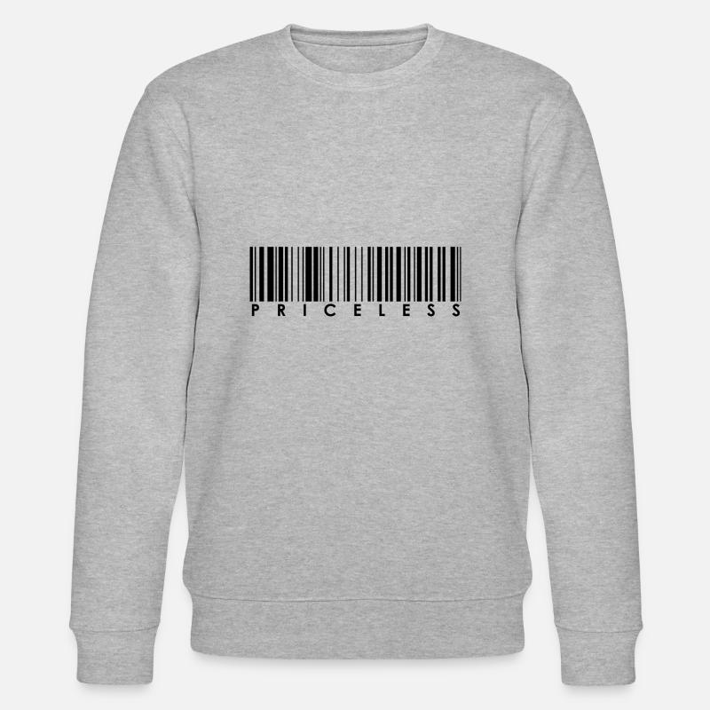 Priceless - Stanley/Stella Unisex Bio-Sweatshirt CHANGER  - Grau meliert