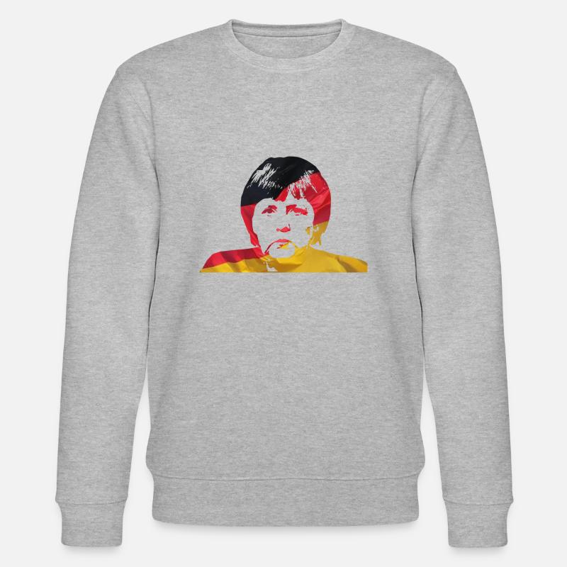 Bundeskanzlerin - Stanley/Stella Unisex Bio-Sweatshirt CHANGER  - Grau meliert
