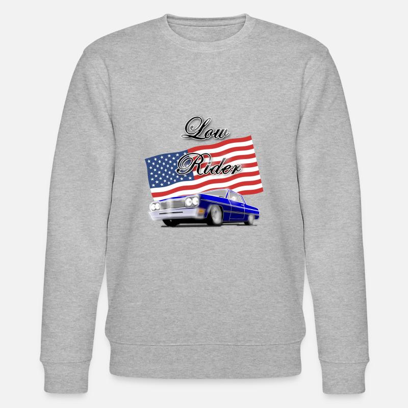 Bas cavalier - Sweat bio CHANGER Stanley/Stella Unisexe - gris chiné