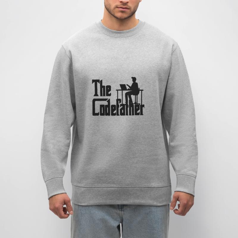 The Codefather Coding Programierer Geschenk Stanley/Stella Unisex Bio-Sweatshirt CHANGER 