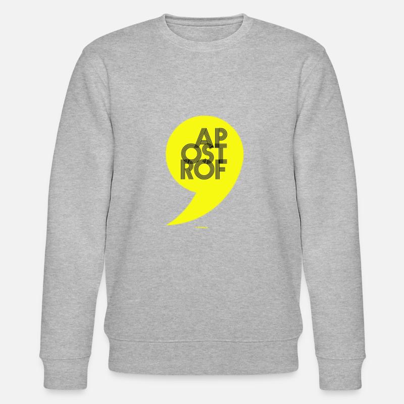 L'apostrophe - Sweat bio CHANGER Stanley/Stella Unisexe - gris chiné