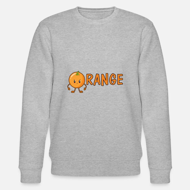 Conception orange - Sweat bio CHANGER Stanley/Stella Unisexe - gris chiné