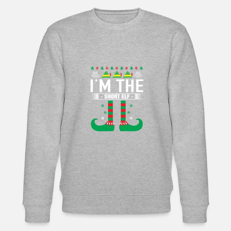 Ugly Christmas - Stanley/Stella Unisex Bio-Sweatshirt CHANGER  - Grau meliert