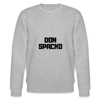 Don Spacko - Sweat bio CHANGER Stanley/Stella Unisexe - gris chiné - Devant - Nik (191cm) & Marisol (170cm)