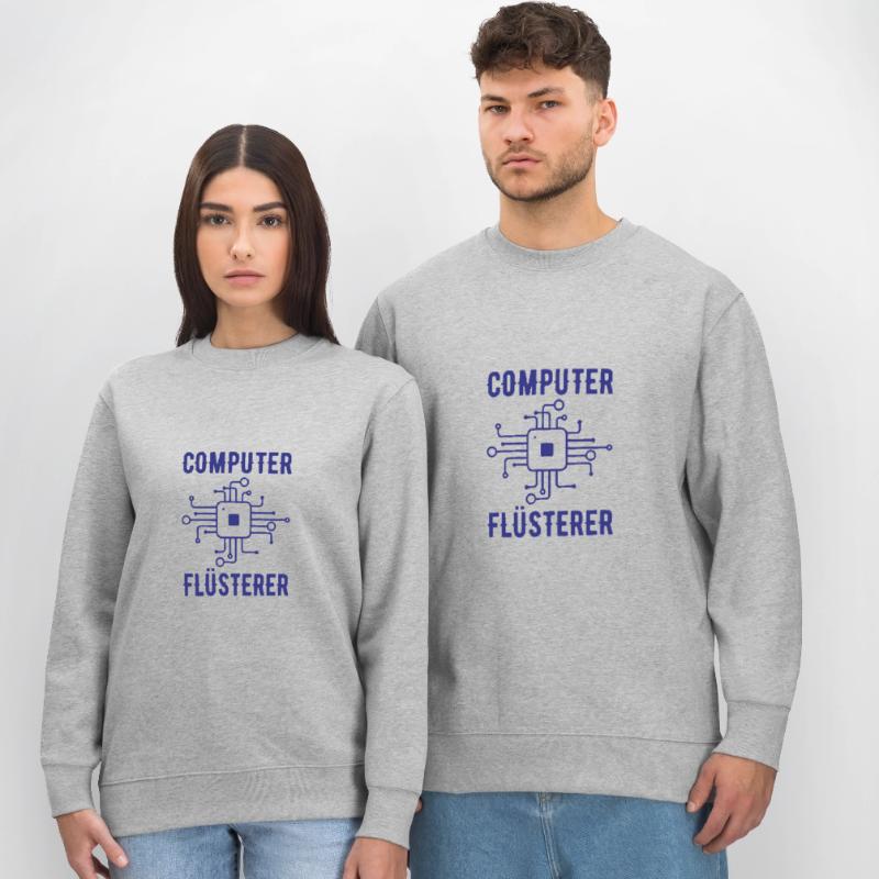 Computer Flüsterer Admin Sysadmin Geschenk Stanley/Stella Unisex Bio-Sweatshirt CHANGER 