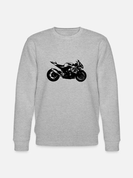 Motorrad - Stanley/Stella Unisex Bio-Sweatshirt CHANGER - Grau meliert