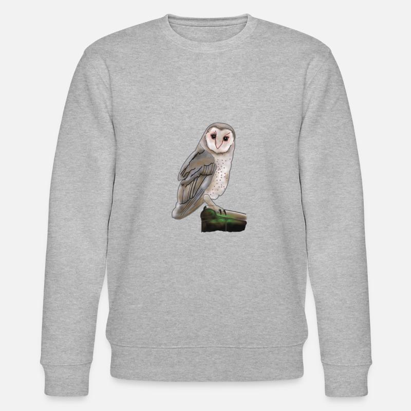 Chouette - Sweat bio CHANGER Stanley/Stella Unisexe - gris chiné