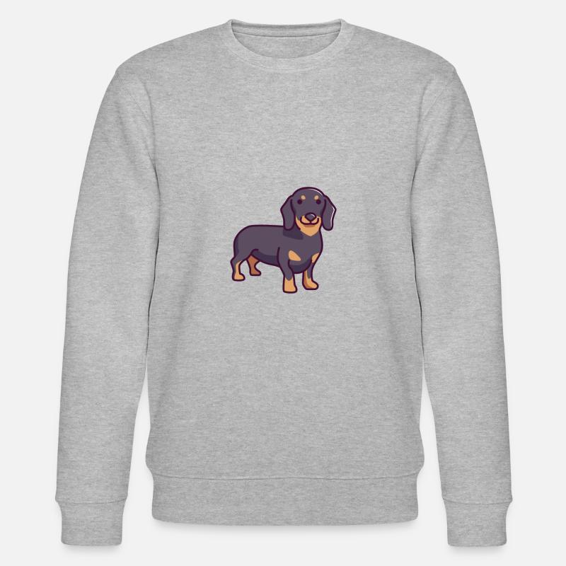 Teckel - Sweat bio CHANGER Stanley/Stella Unisexe - gris chiné