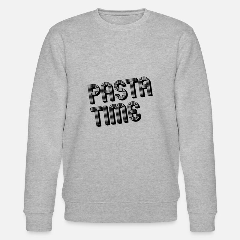 Pasta Time - Stanley/Stella Unisex Bio-Sweatshirt CHANGER  - Grau meliert