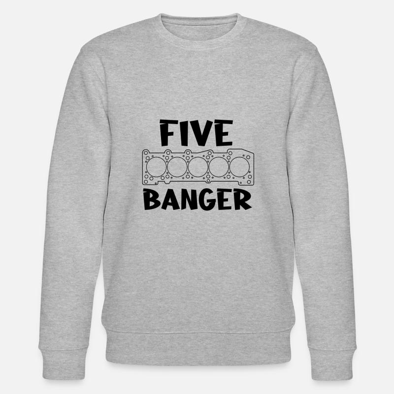 Five Banger - Stanley/Stella Unisex Bio-Sweatshirt CHANGER  - Grau meliert