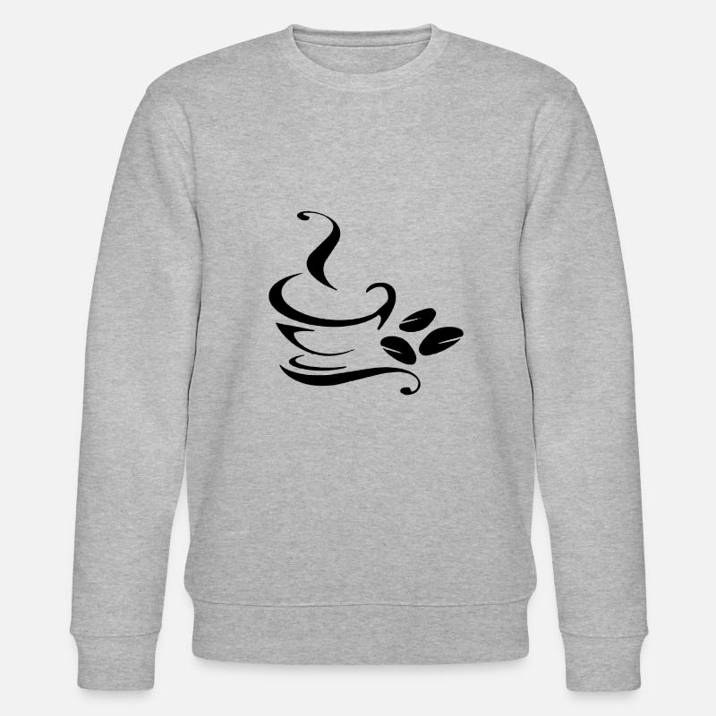 Java-Becher - Stanley/Stella Unisex Bio-Sweatshirt CHANGER  - Grau meliert