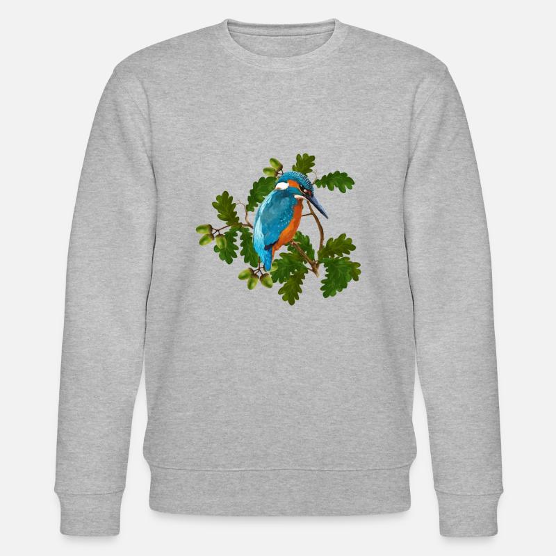 Vogel - Stanley/Stella Unisex Bio-Sweatshirt CHANGER  - Grau meliert