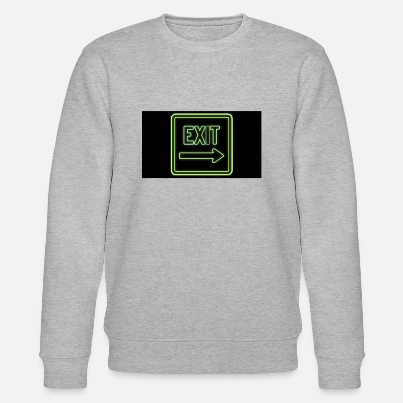 Exit - Stanley/Stella CHANGER Unisex Organic Sweatshirt - heather grey