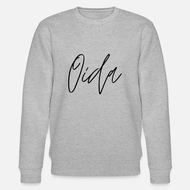 Oida - Stanley/Stella Unisex Bio-Sweatshirt CHANGER  - Grau meliert