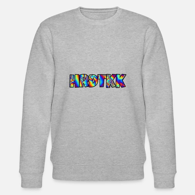 Trippy Hardtekk - Stanley/Stella Unisex Bio-Sweatshirt CHANGER  - Grau meliert