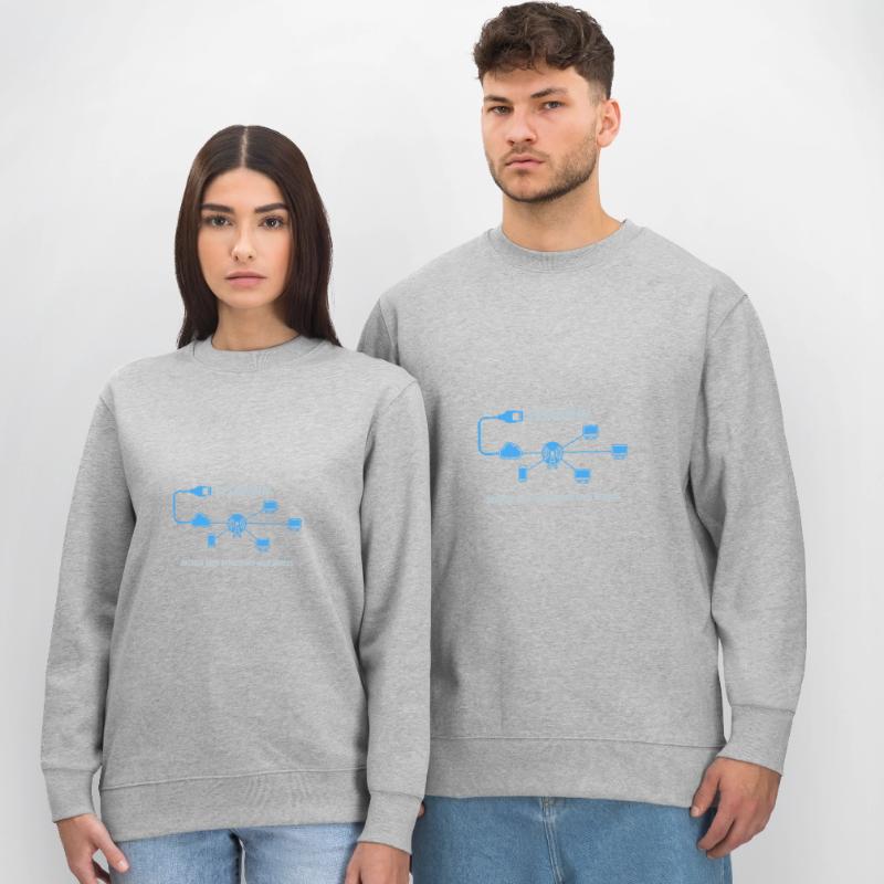 Sysadmin Programming Computer Science Gift Stanley/Stella CHANGER Unisex Organic Sweatshirt