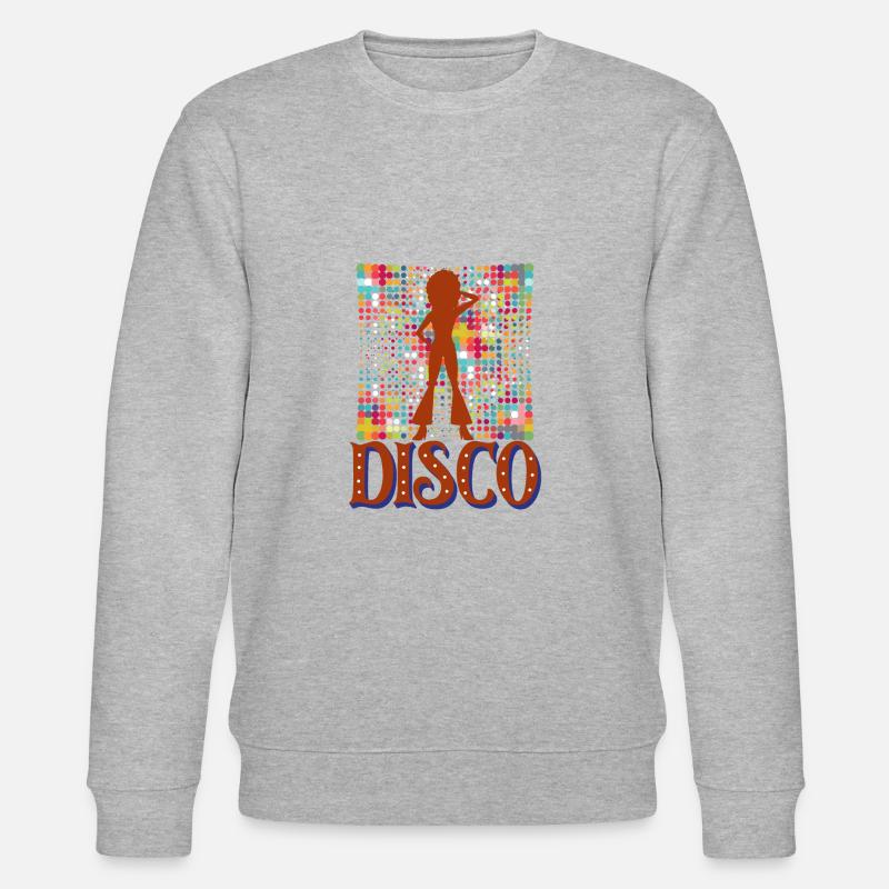 Disco-Tänzerin. - Stanley/Stella Unisex Bio-Sweatshirt CHANGER  - Grau meliert