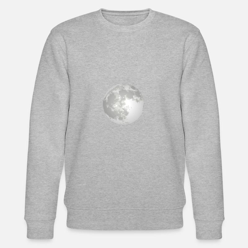 Mond - Stanley/Stella Unisex Bio-Sweatshirt CHANGER - Grau meliert