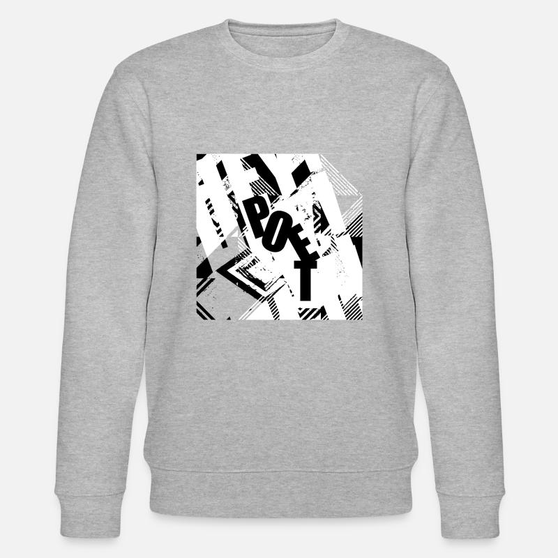 Modern Poet - Stanley/Stella Unisex Bio-Sweatshirt CHANGER  - Grau meliert