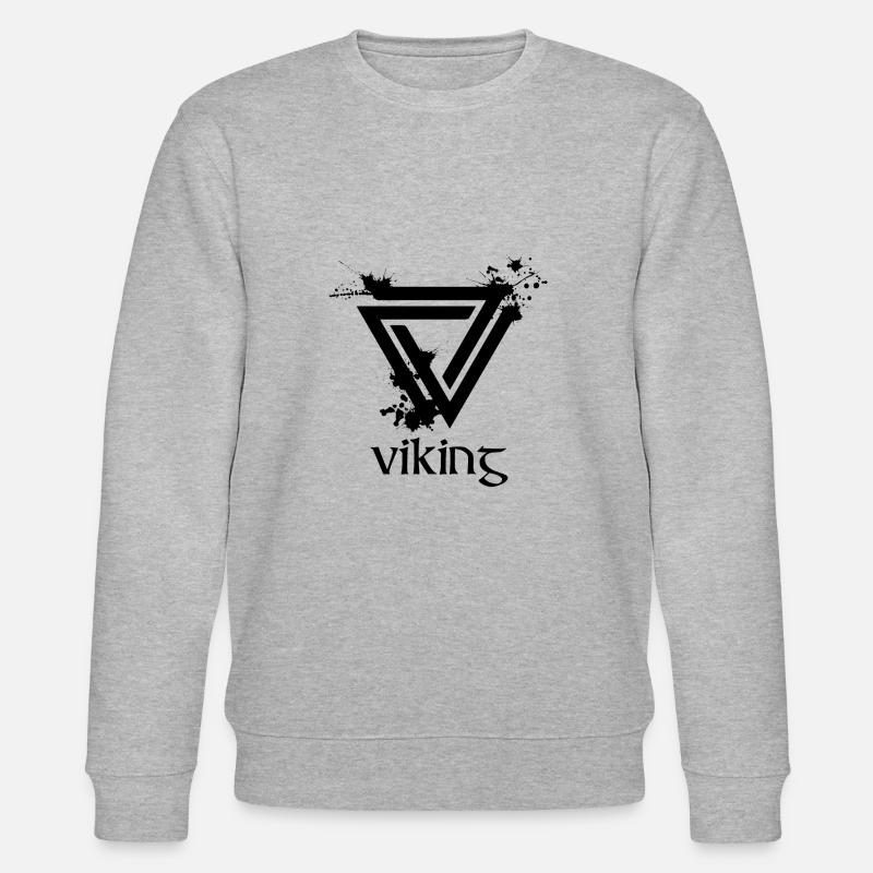 Wikinger - Stanley/Stella Unisex Bio-Sweatshirt CHANGER  - Grau meliert