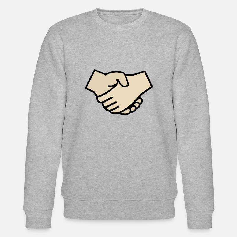 Handshake - Sweat bio CHANGER Stanley/Stella Unisexe - gris chiné
