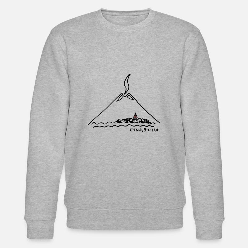Etna - Stanley/Stella Unisex Bio-Sweatshirt CHANGER  - Grau meliert