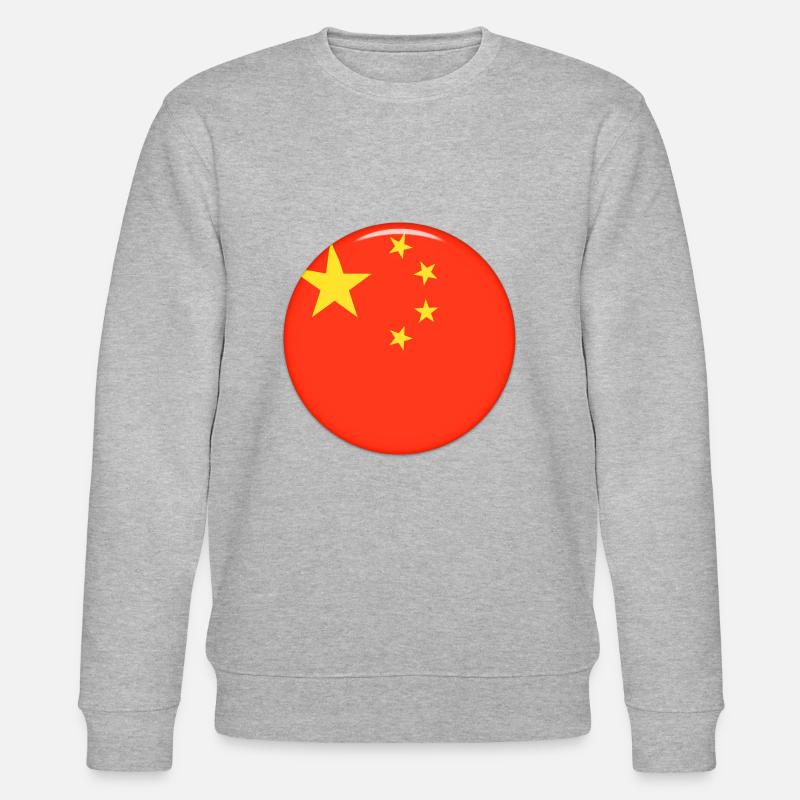 China - Stanley/Stella Unisex Bio-Sweatshirt CHANGER  - Grau meliert
