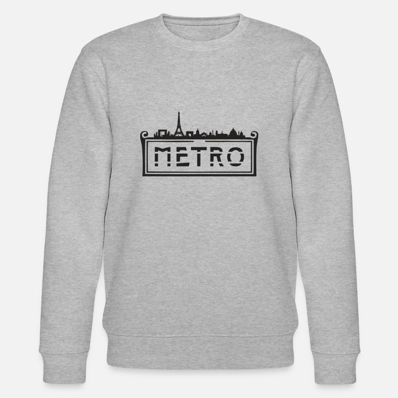METRO - Stanley/Stella Unisex Bio-Sweatshirt CHANGER  - Grau meliert