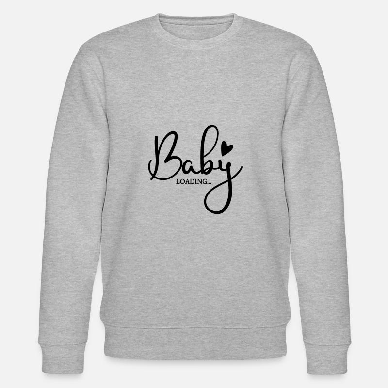 Baby Loading... - Sweat bio CHANGER Stanley/Stella Unisexe - gris chiné