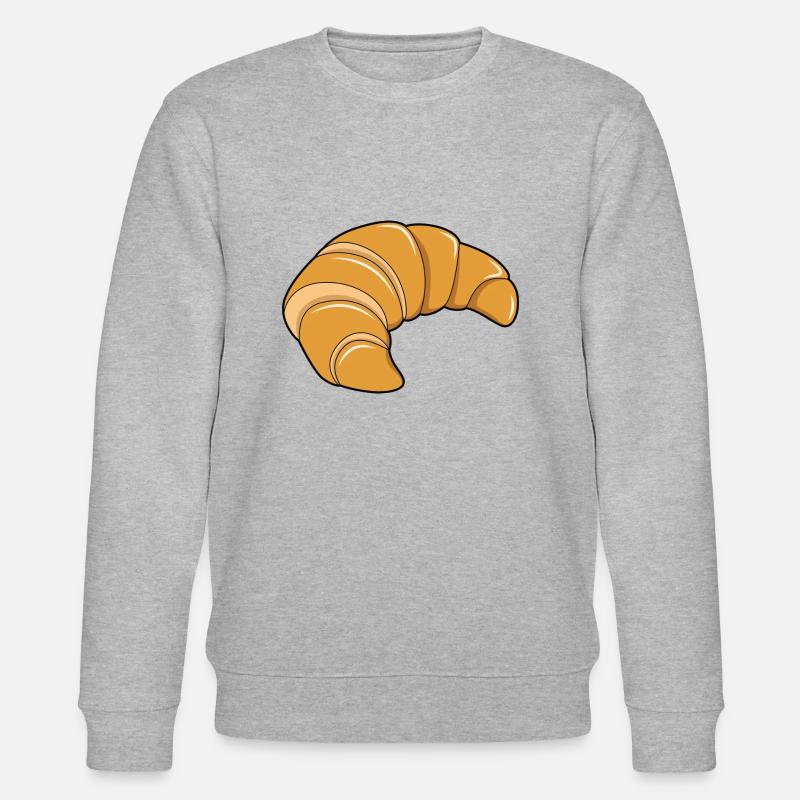 Croissant - Stanley/Stella Unisex Bio-Sweatshirt CHANGER - Grau meliert