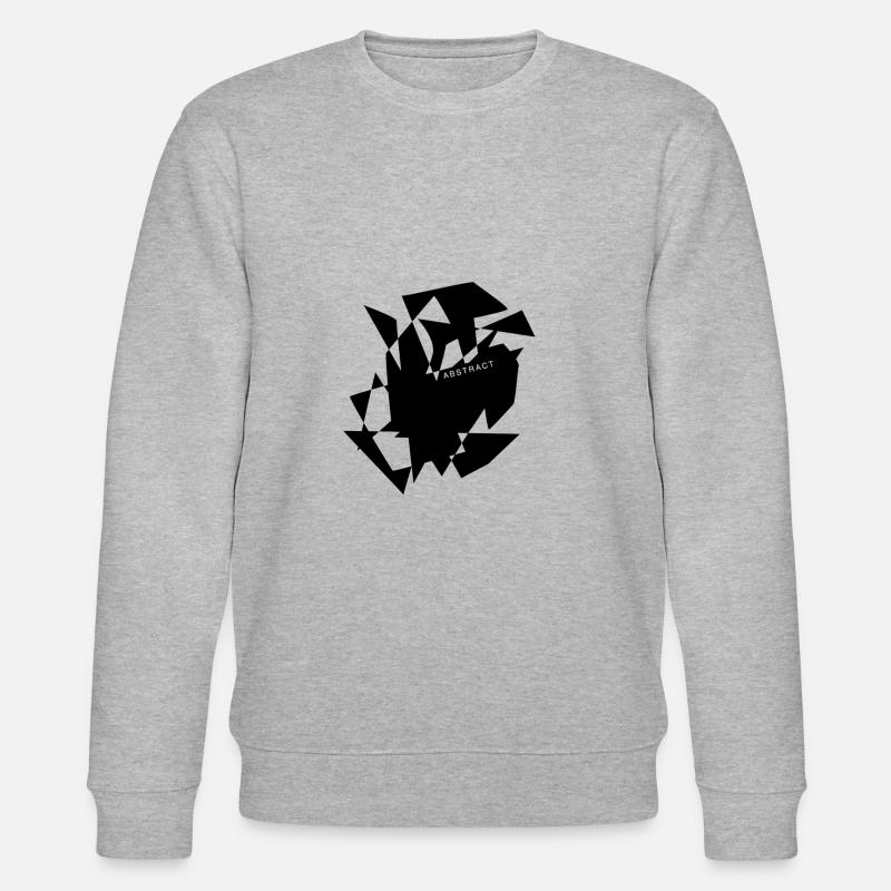Art abstrait - Sweat bio CHANGER Stanley/Stella Unisexe - gris chiné