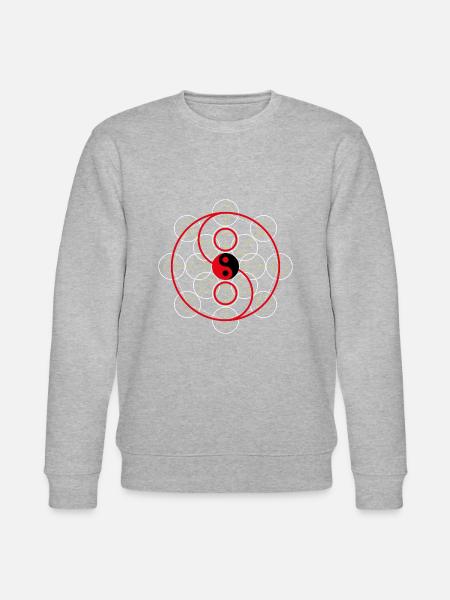 Illustration for spirituality - Stanley/Stella CHANGER Unisex Organic Sweatshirt - heather grey
