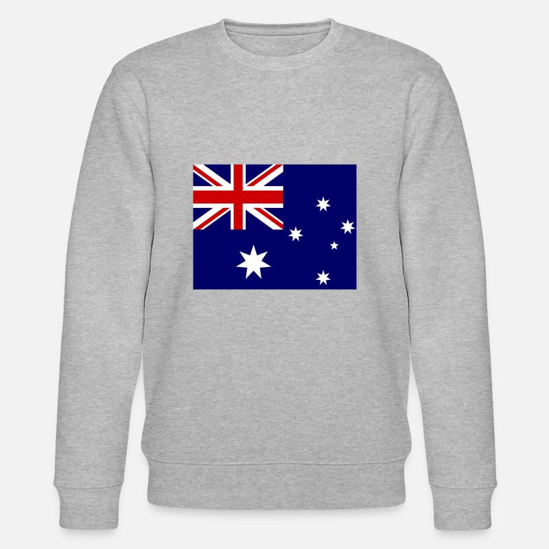 Drapeau de l’Australie - Sweat bio CHANGER Stanley/Stella Unisexe - gris chiné