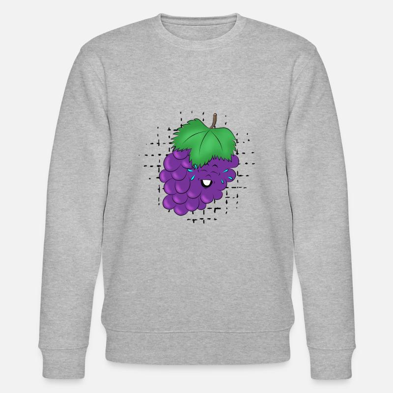 S’amuser avec Grape - Sweat bio CHANGER Stanley/Stella Unisexe - gris chiné