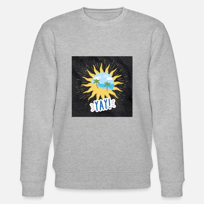 Sommer - Stanley/Stella Unisex Bio-Sweatshirt CHANGER  - Grau meliert