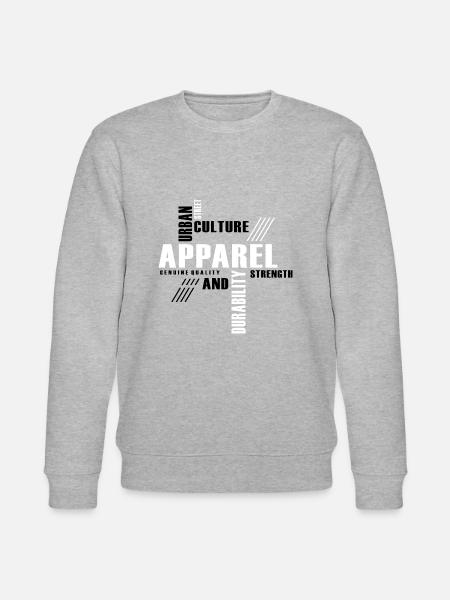 AUTHENTISCHE URBANE KULTUR - Stanley/Stella Unisex Bio-Sweatshirt CHANGER - Grau meliert