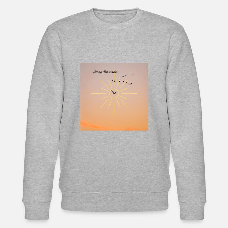 Feeling Passionate - Stanley/Stella Unisex Bio-Sweatshirt CHANGER  - Grau meliert