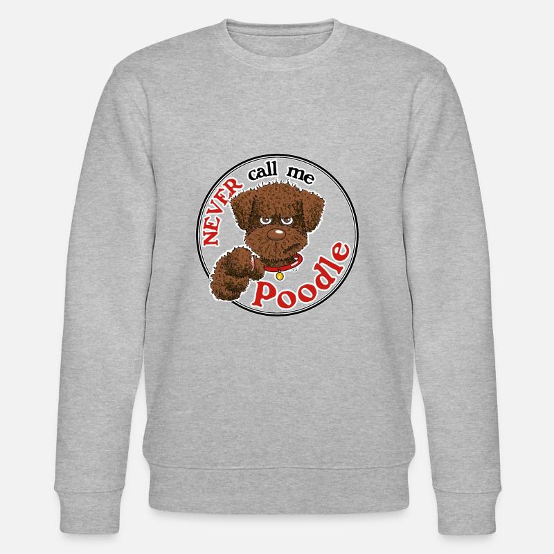 Caniche1 3 - Sweat bio CHANGER Stanley/Stella Unisexe - gris chiné